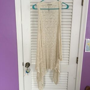 One size NWT lace cardigan
